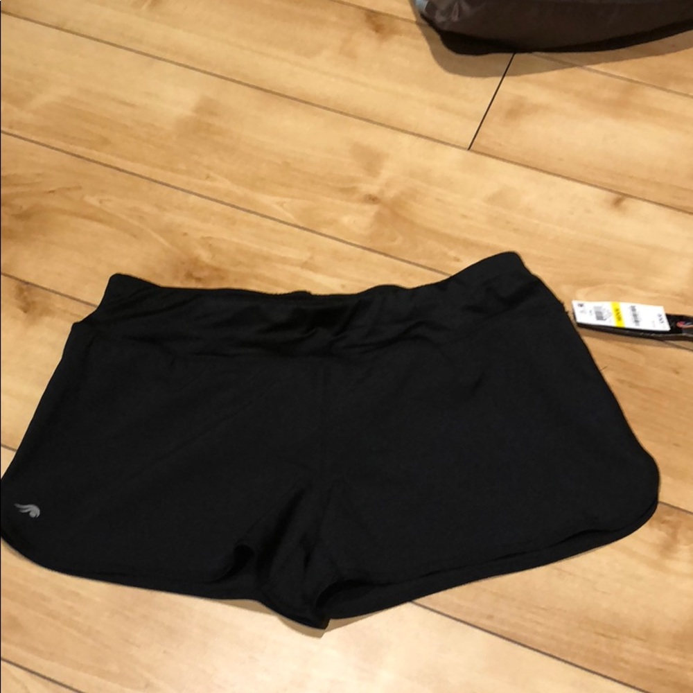 Black Running Shorts